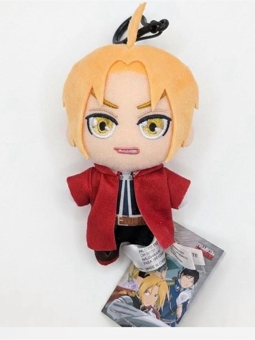 Plush Keychain Fullmetal Alchemist Edward Elric